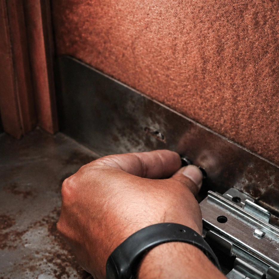 Precision hardware installation