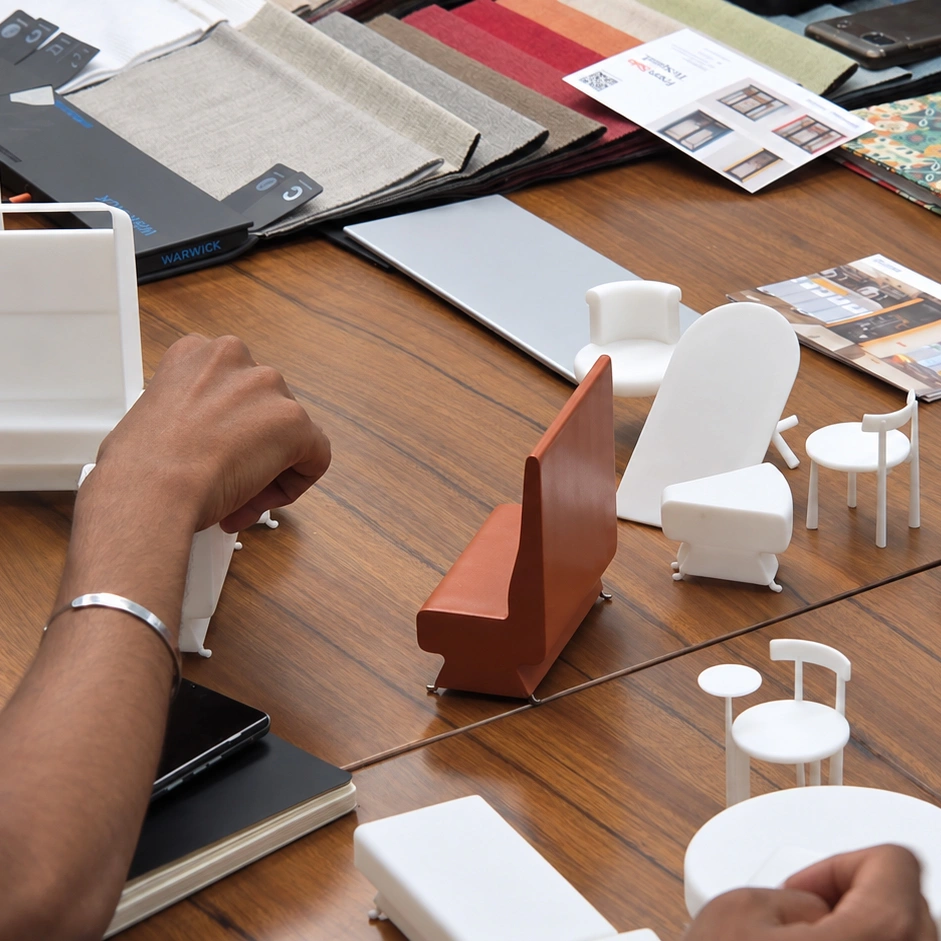 Scale furniture prototyping