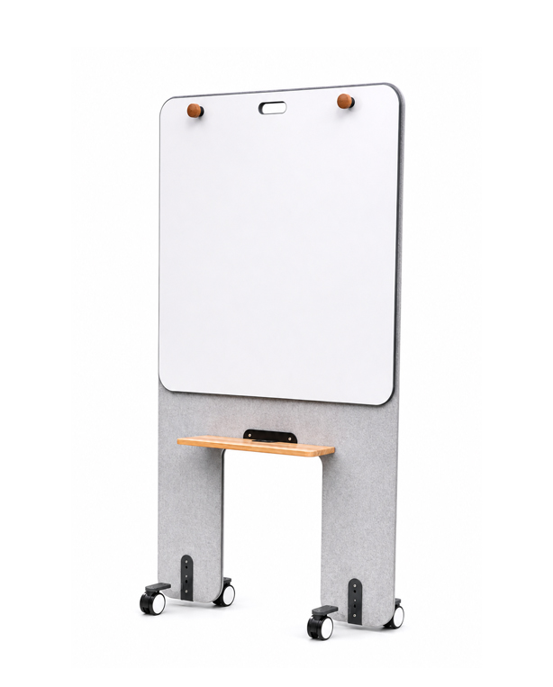 Attuny mobile acoustic writing board and room divider