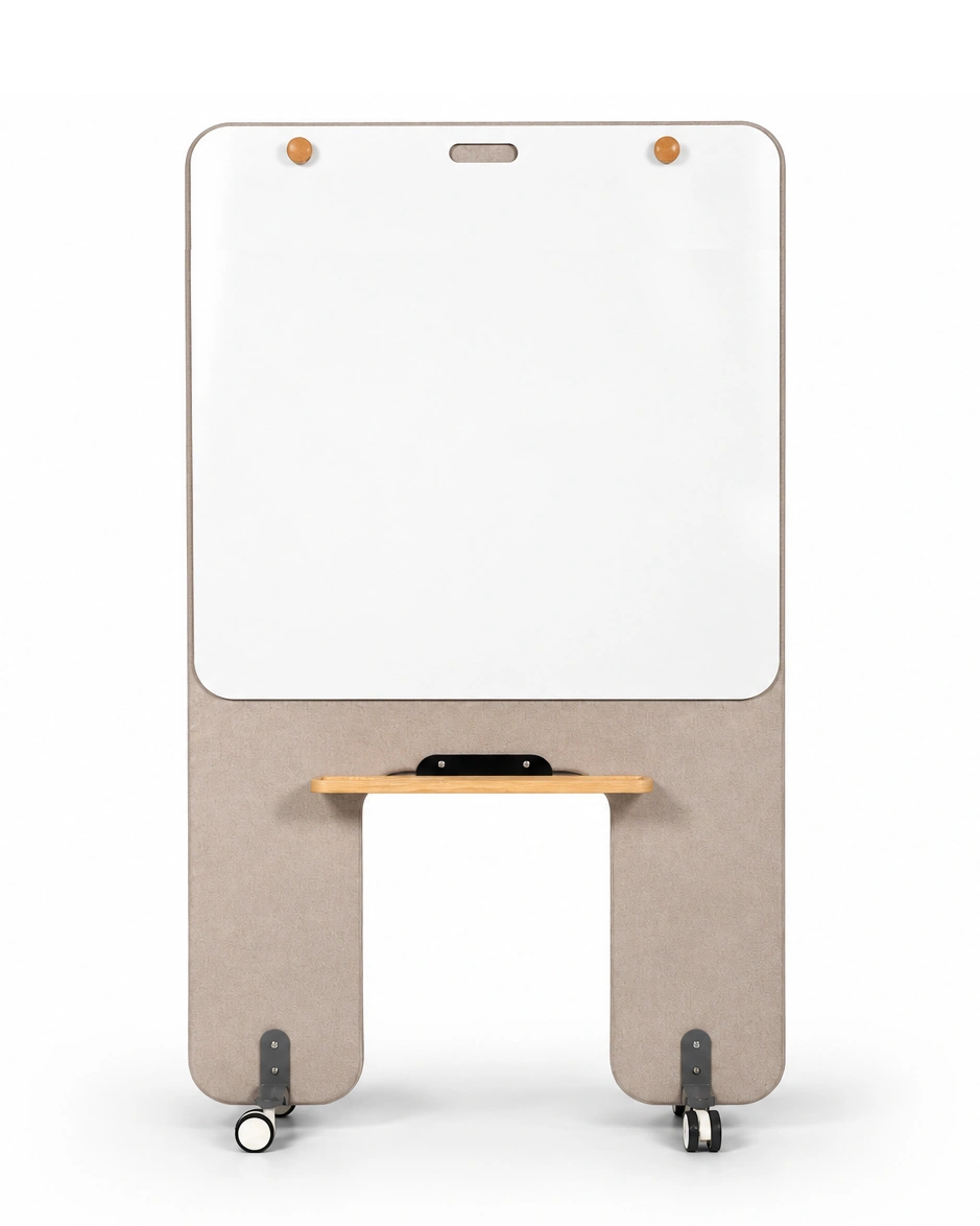 Attuny screen mobile acoustic writing board and room divider